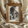 The Knight's Quiet Hour art print by Varemora